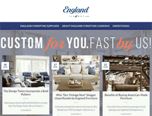 Tablet Screenshot of england-furniture-suppliers.com